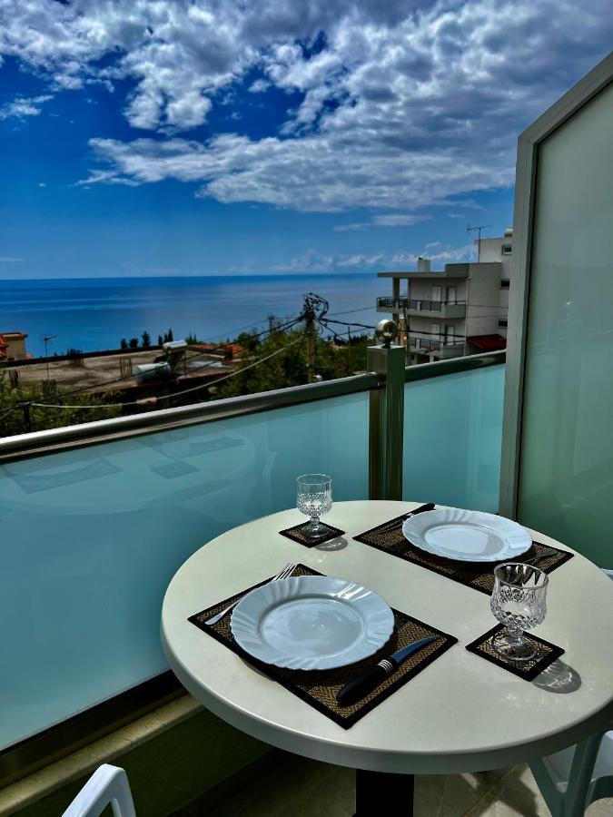 Oscar'S Apartments Drymades Dhërmi Kültér fotó